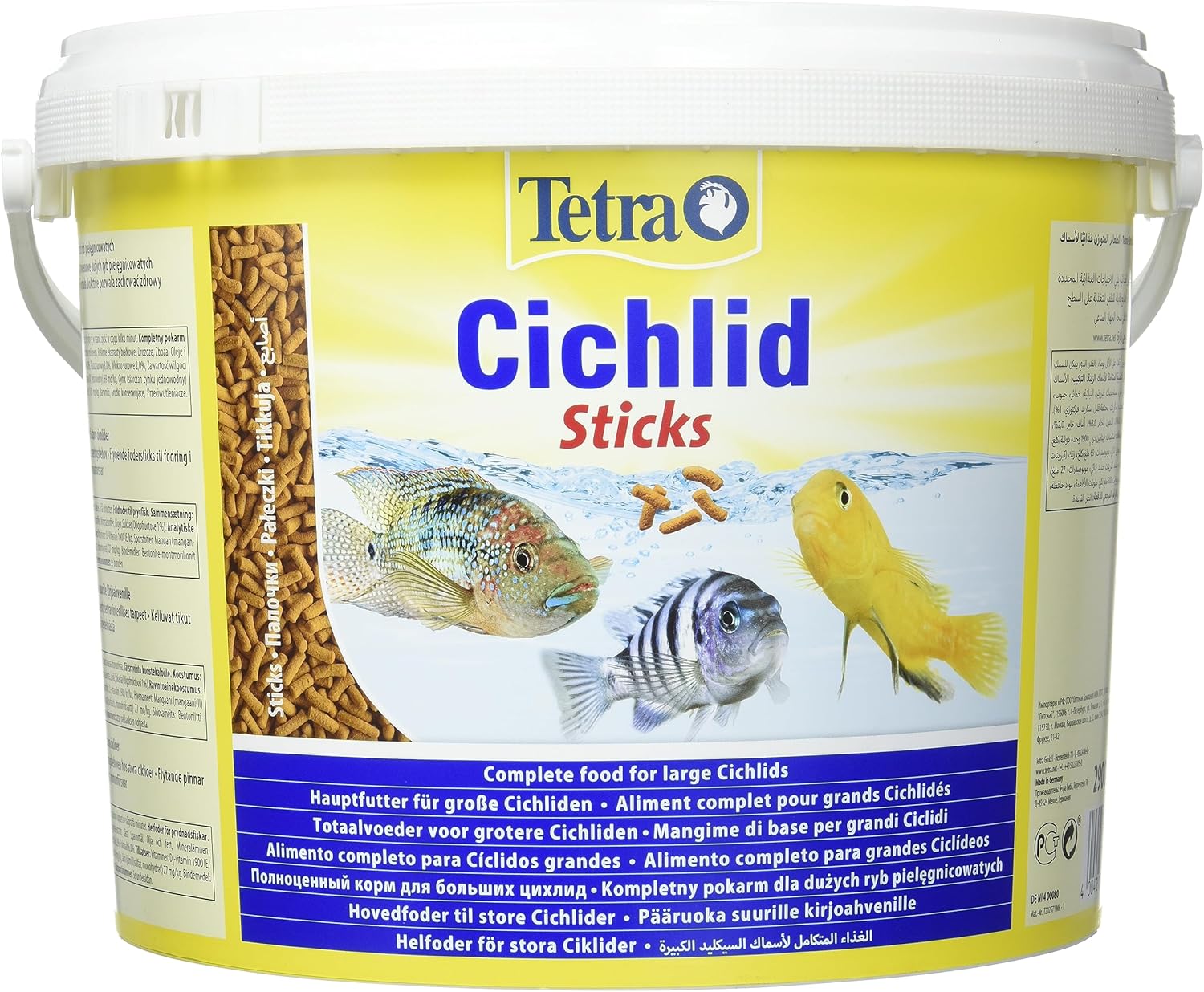 TETRA CICHLID STICKS 10L MR