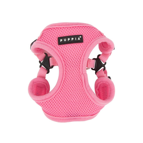 PUPPIA SOFT HARNESS C PINK XL Neck 14.2-16.5" Chest 15.4-17.3"