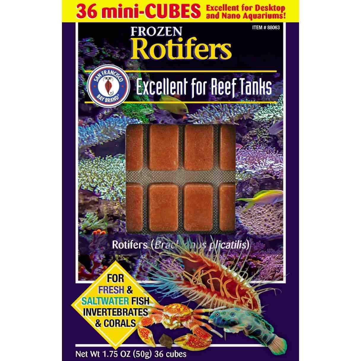 San Fransisco Bay Brand Rotifer Frozen Cube 50g
