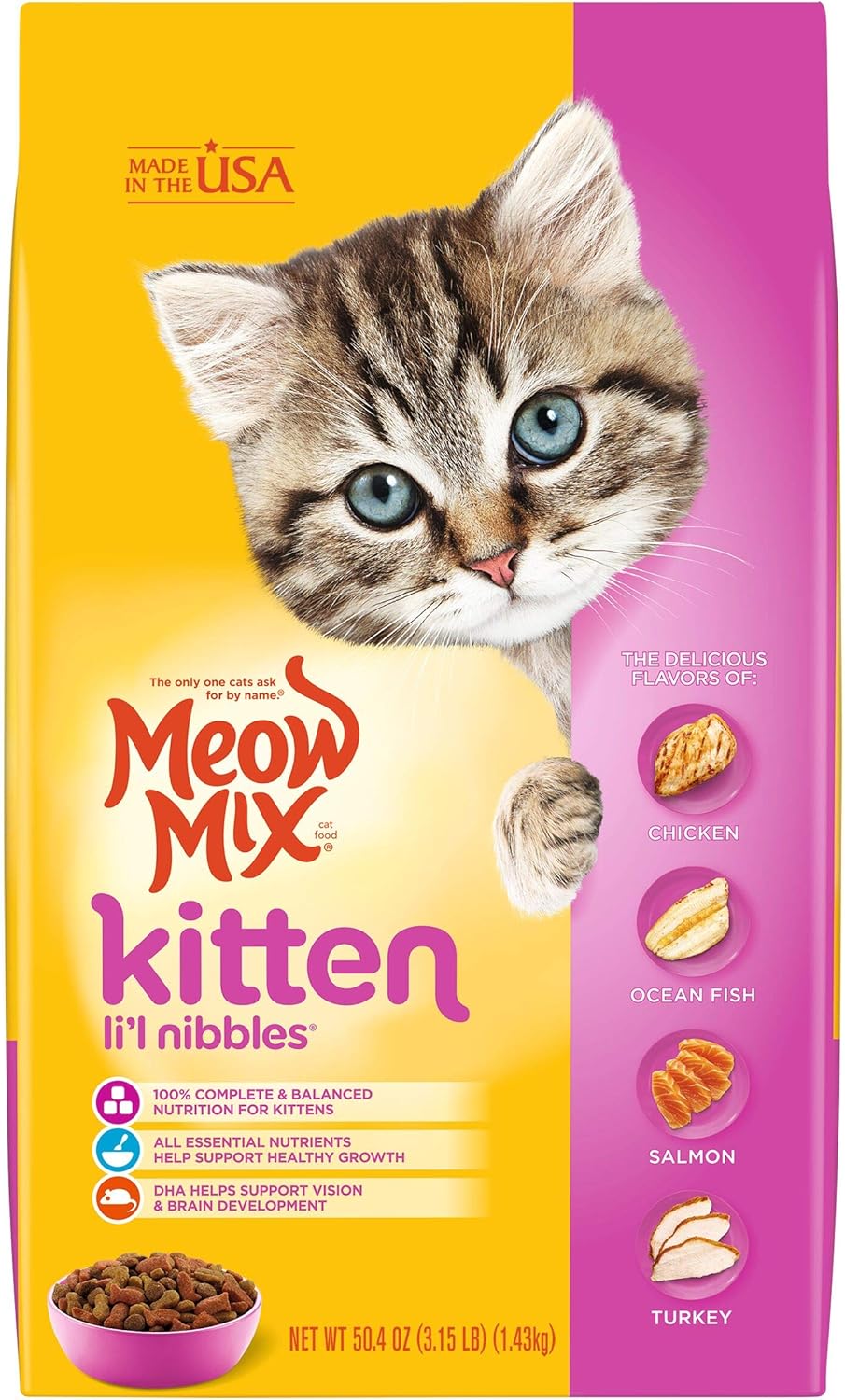 Meow Mix Kitten Bag 1.42kg