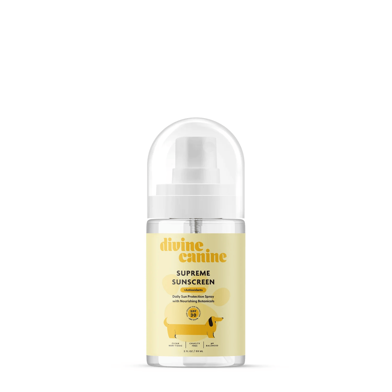 Divine Canine - Supreme Sunscreen - 6.7 fl oz \ 250 ml - 250g