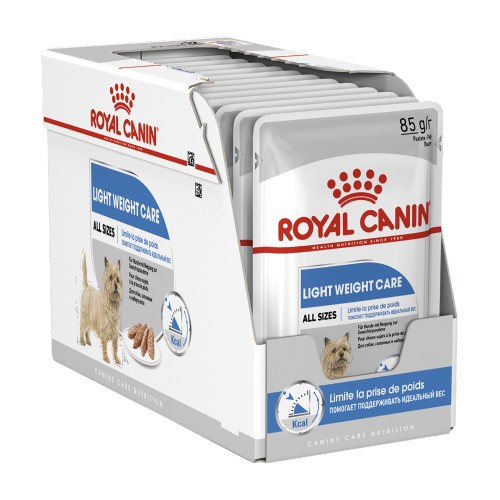 Royal Canin Care Nutrition Light Weight Care (WET FOOD - Pouches) Pack of 12