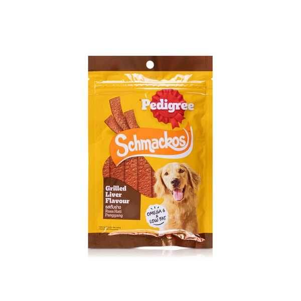 Pedigree Schmackos Stix Grilled Liver Dog Treats – 70G