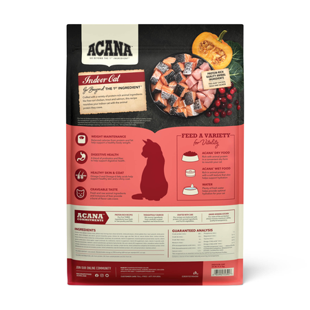 Acana Highest Protein Indoor Dry Cat Food - 4.5KG