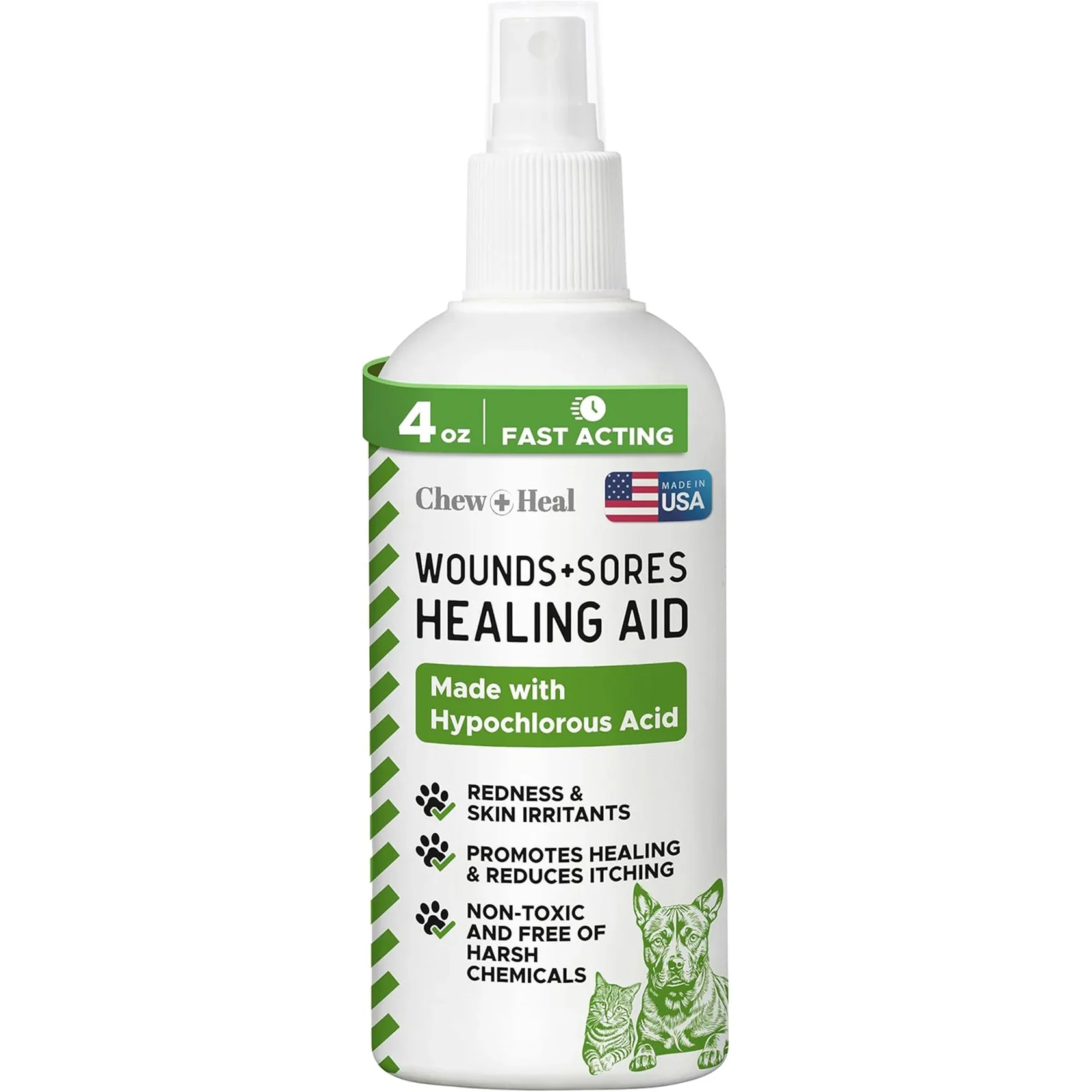 Healing Aid Spray for Dogs & Cats 4FL OZ