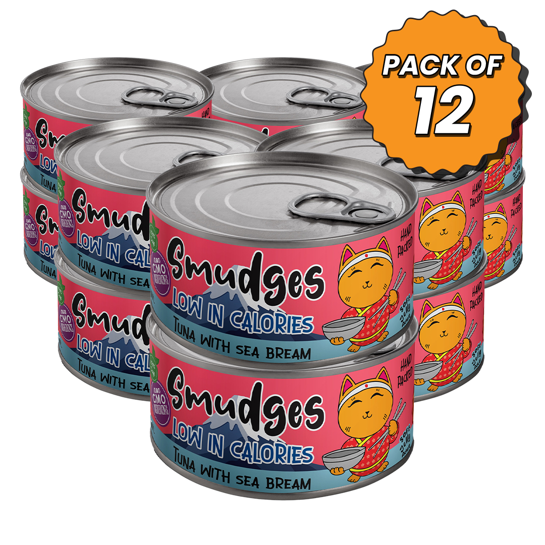 Smudges Kitten Salmon Pate Mixed with Shredded Chicken 60g Pack of 12