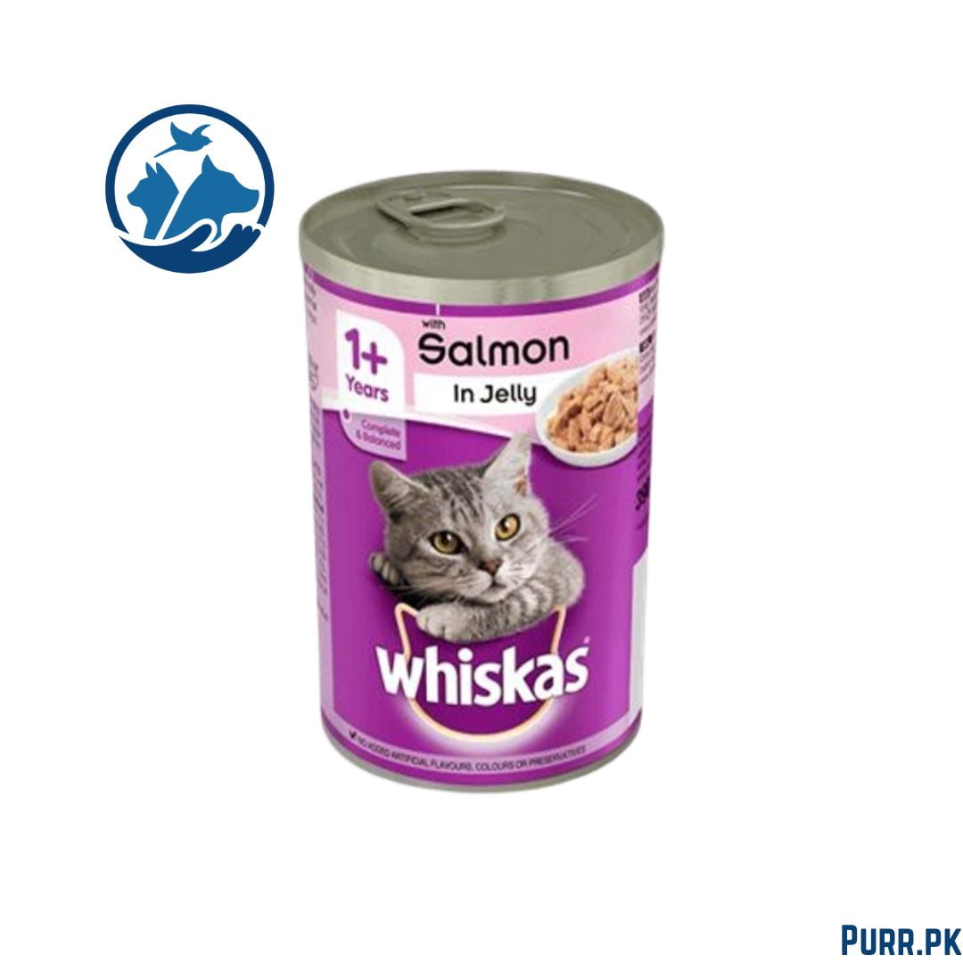 Whiskas Tin Salmon In Jelly