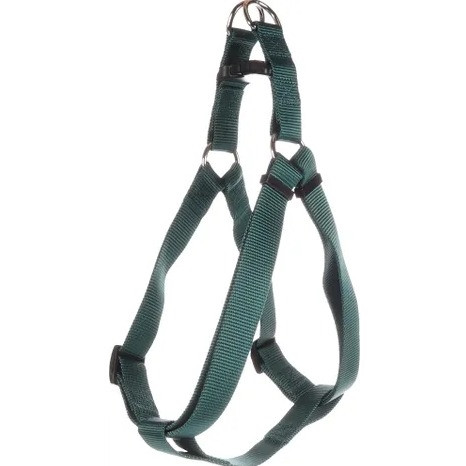 Dog Harness Step&Go Ziggi Dark green XL 60-90cm 60-90cm 25mm
