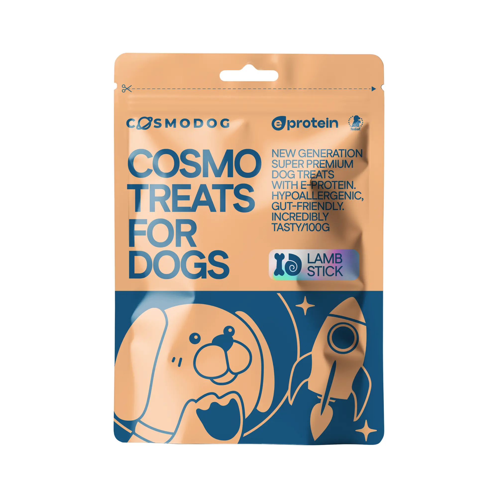 COSMODOG TREATS FOR DOGS LAMB STICK
