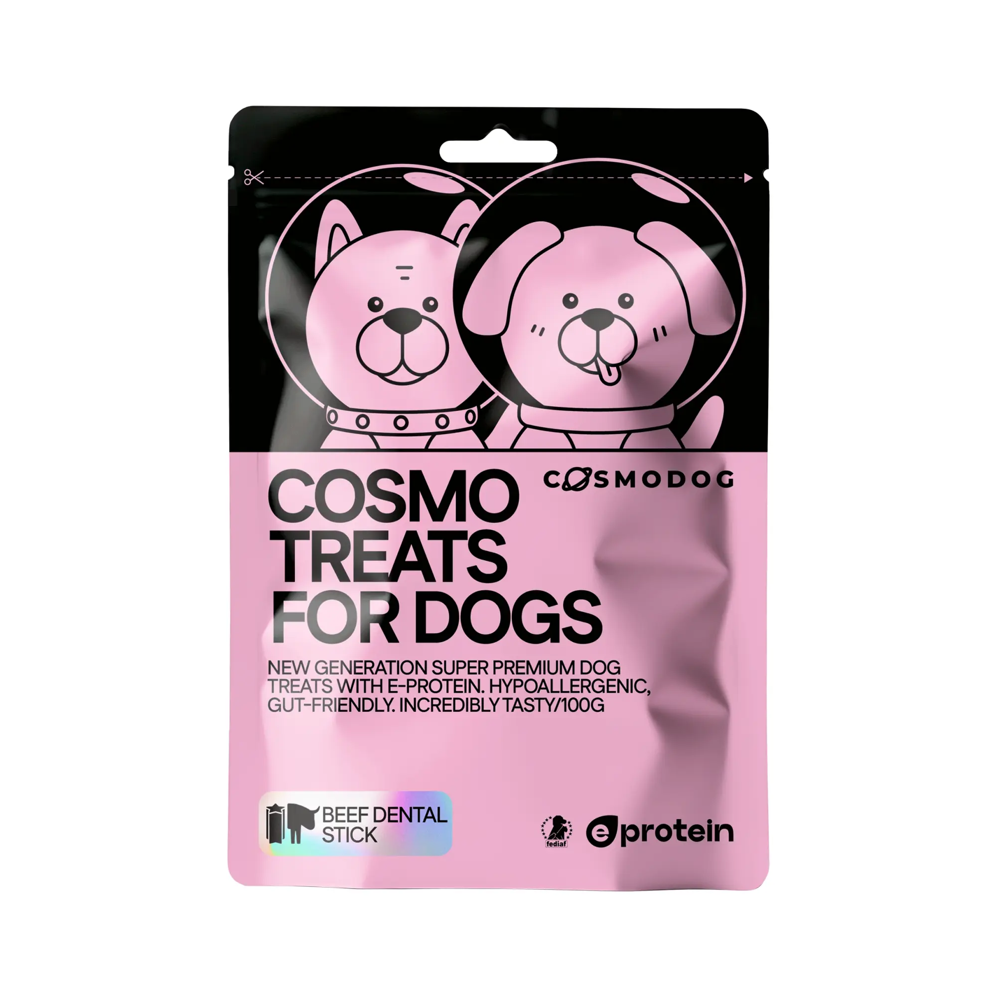 COSMODOG TREATS FOR DOGS BEEF DENTAL STICK