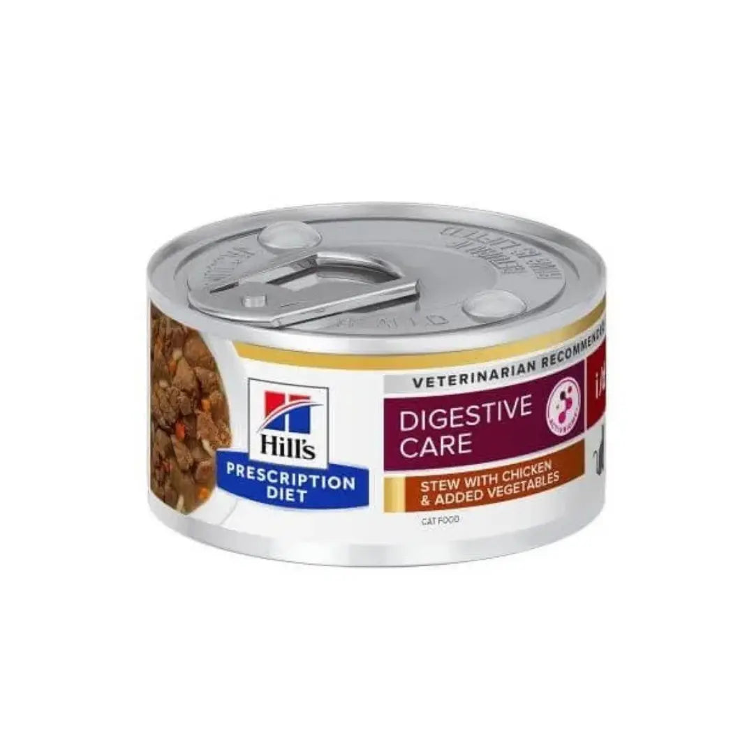 Hill's Prescription Diet i/d Stew for Cats with Chicken & added Vegetables 82G