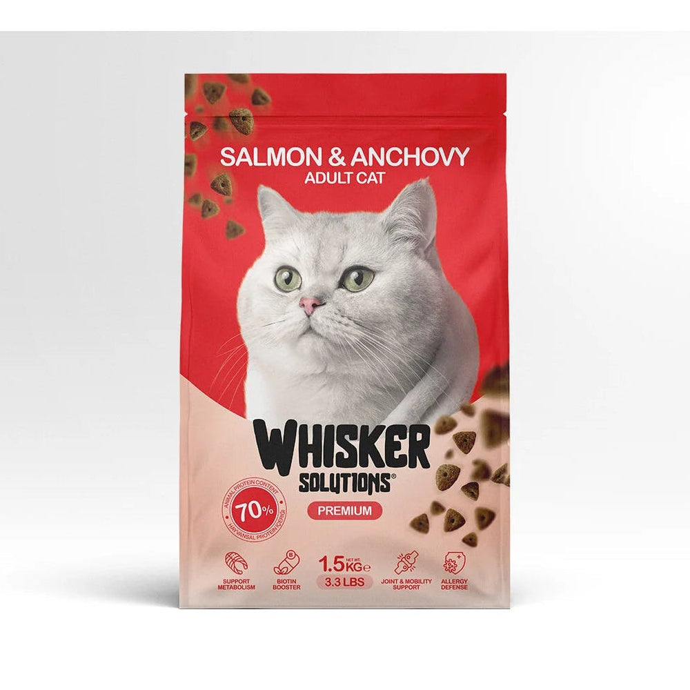 Whisker Adult Cat With Rice Food