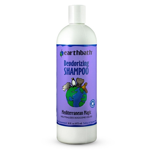 Earthbath® Deodorizing Shampoo, Mediterranean Magic, Neutralizes Doggone Odors, Made in USA, 16 oz
