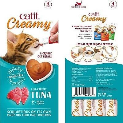 CATIT CREAMY LICKABLE TREATS - TUNA
