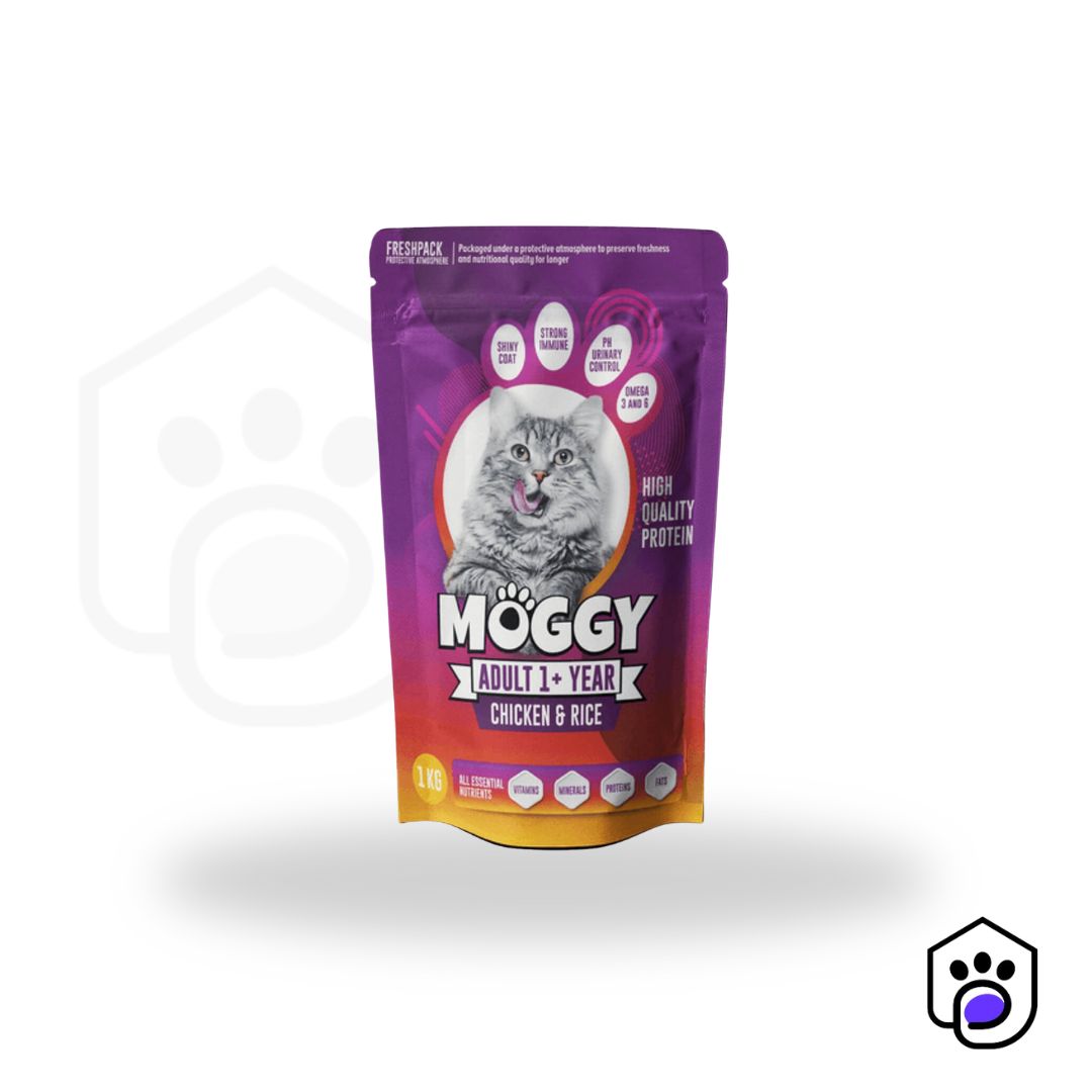 Moggy Cat Food – Chicken and Rice (Adult)