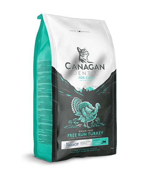 CANAGAN Cat Free Run Turkey Dental (4kgs)