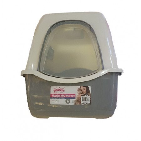 Pawise Hooded Kitty Litter Tray – 59L X 47.5W X 47.5H Cm