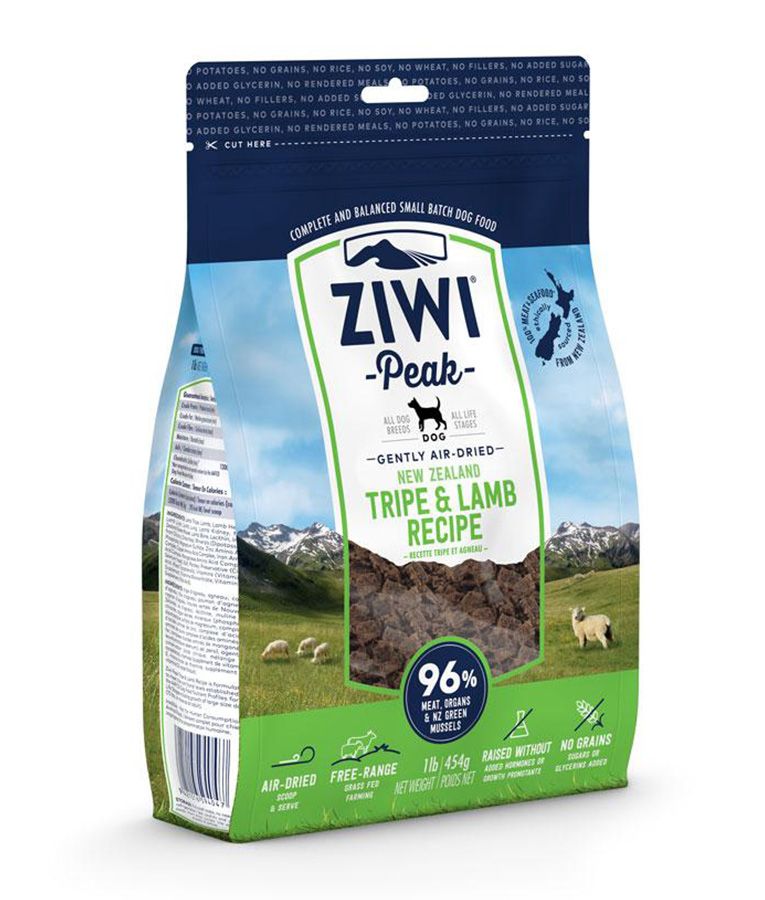 Ziwi Peak - Air Dried Tripe & Lamb Dog Food 2.5 Kg