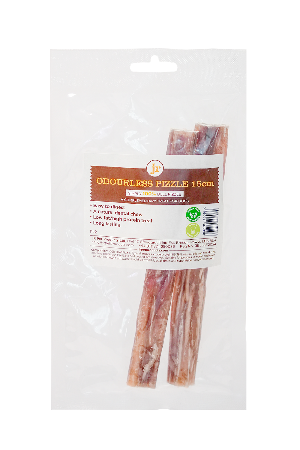 Odourless 15cm Pizzle Pk2