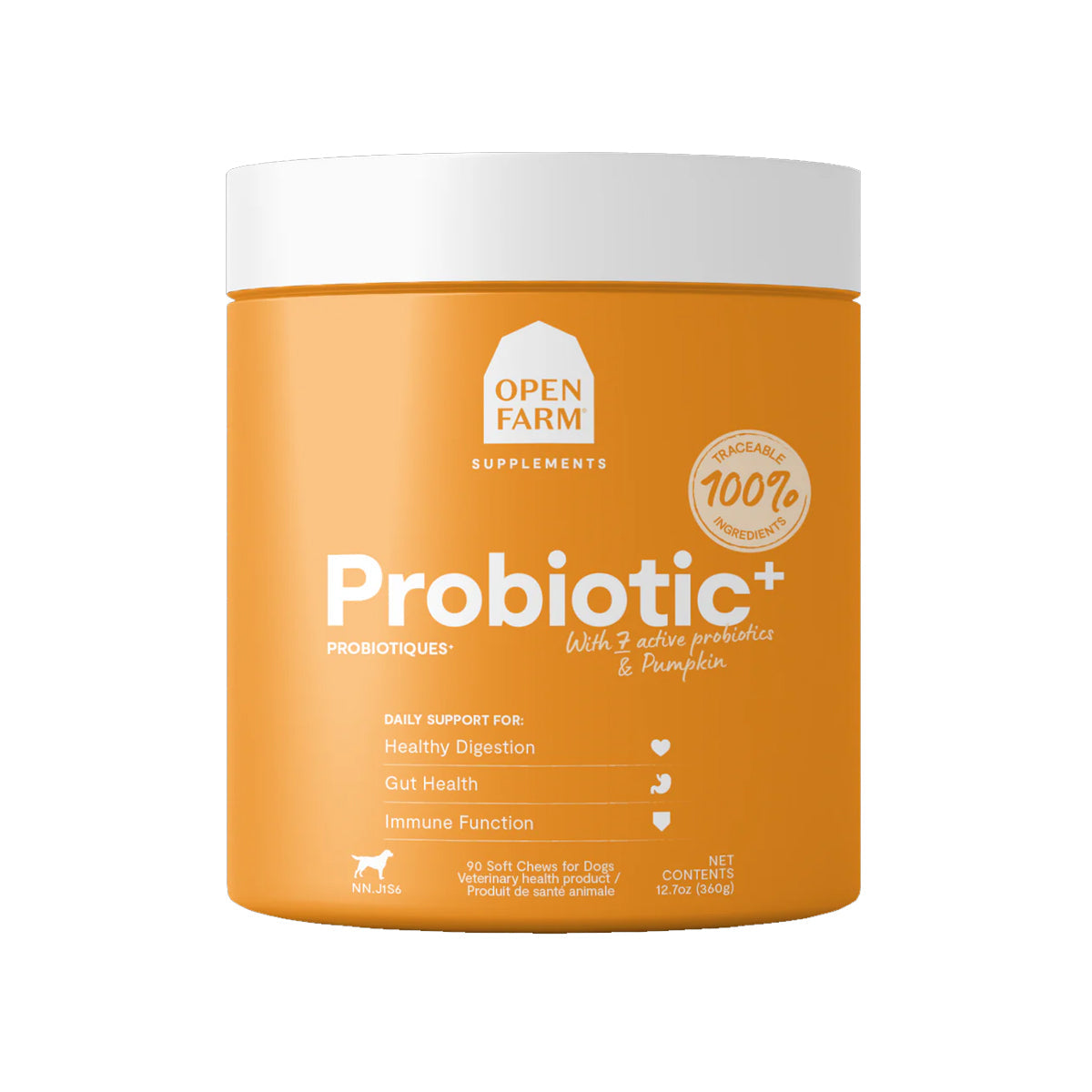 Open Farm Probiotic Chews Supplement for Dogs 360g