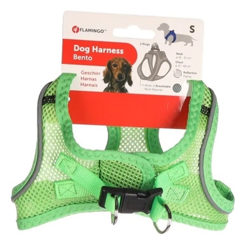 Dog Harness Step&Go Bento Green XL 40-43cm 49-54cm