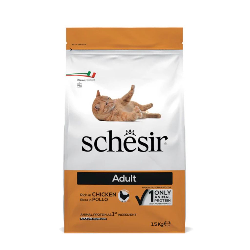 Schesir Cat Dry Food Hairball Control with Chicken 400g