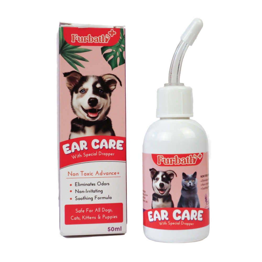 Furbath Plus Ear Care for Dogs and Cats – 50ml