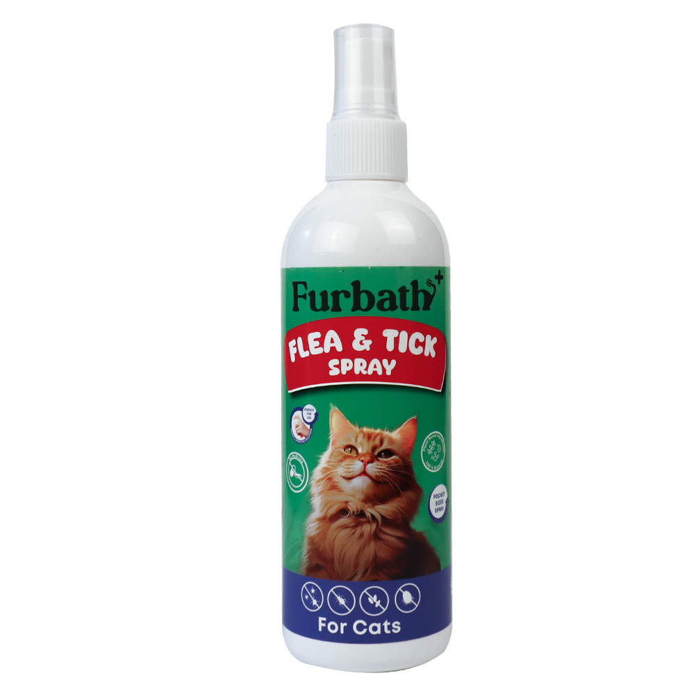 Furbath+ Flea and Tick Spray for Cats – 175ml