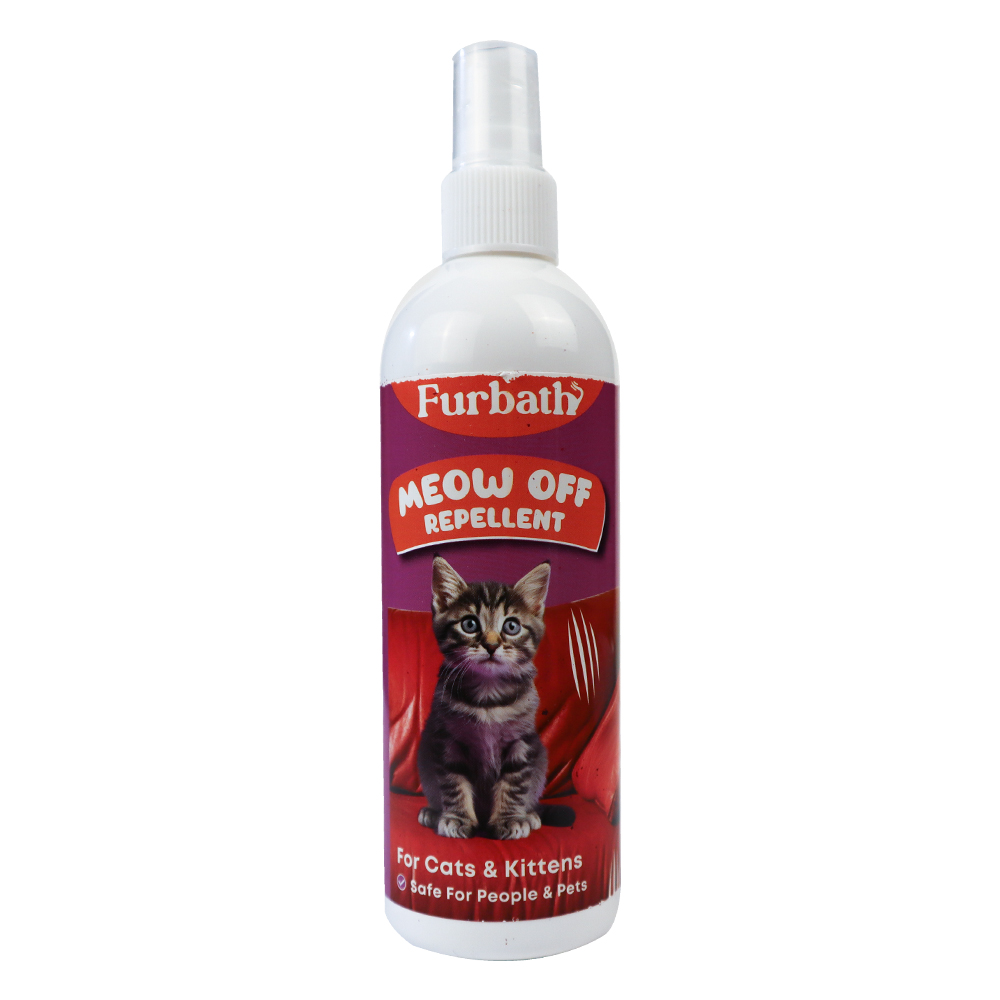Furbath Meow Off Repellent for Cats and Kittens – 175ml