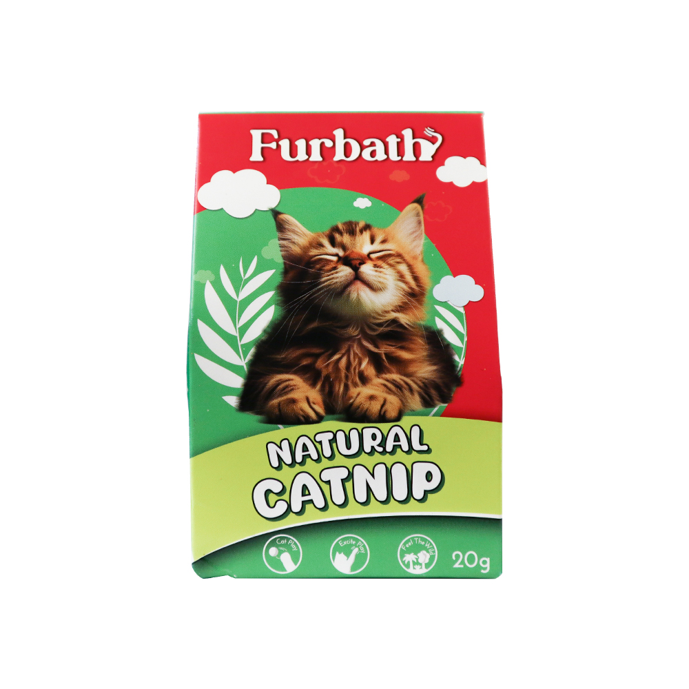 Furbath Natural Catnip Leaves for Cats – 20g