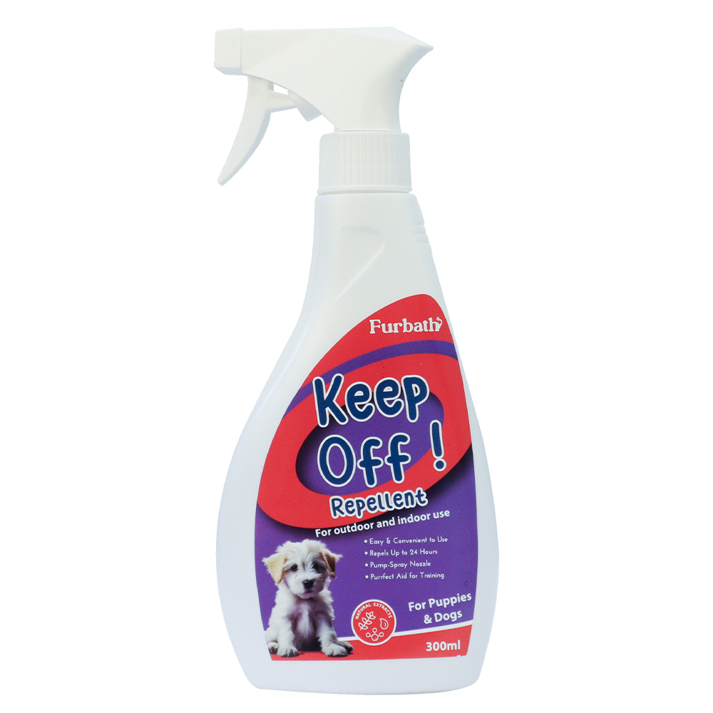 Furbath Keep Off Repellent for Dogs for Indoor and Outdoor Use – 300ml