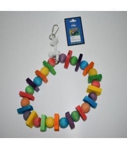 VanPet Bird Toy Natural And Clean Round Type – 30×24 cm