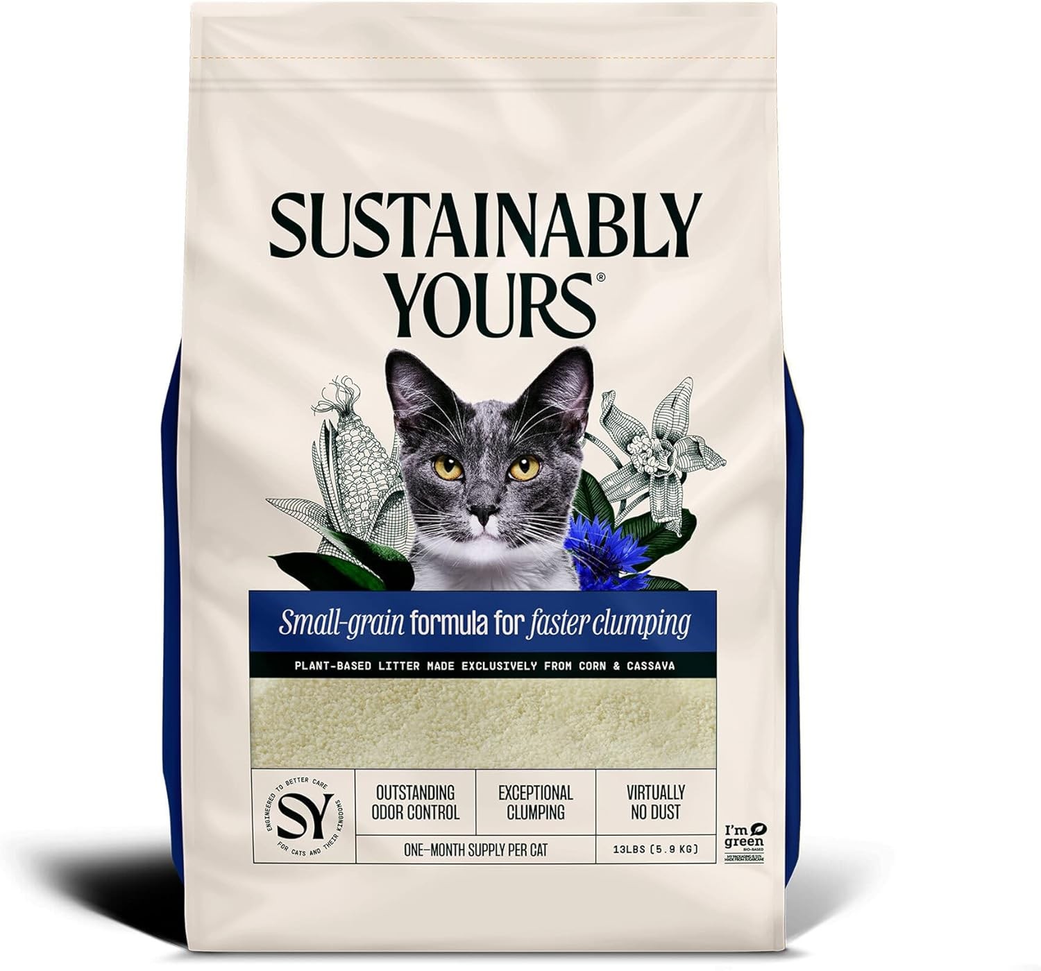 Sustainably Yours Natural Cat Litter