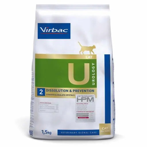 Virbac HPM U2 Urology Dissolution & Prevention Dry Cat Food