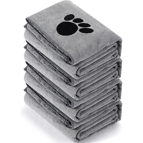 SUPERABSORBENT MICROFIBER DOG TOWEL