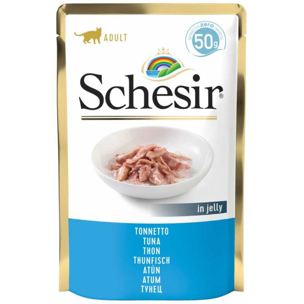 Schesir Cat Wet Food Tuna Pouch – 30 Pack