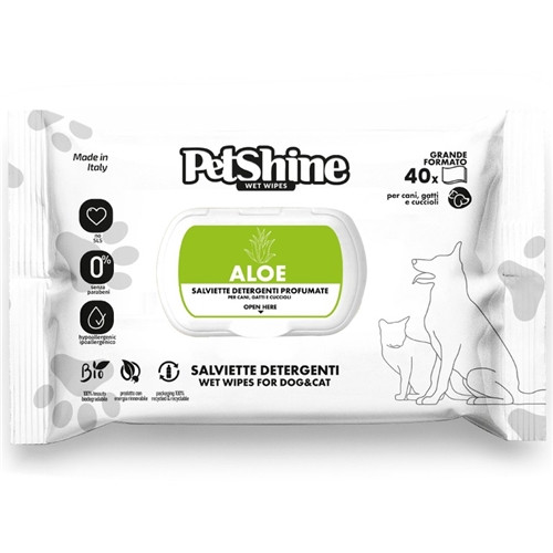 PetShine Wet Wipes 40Pcs