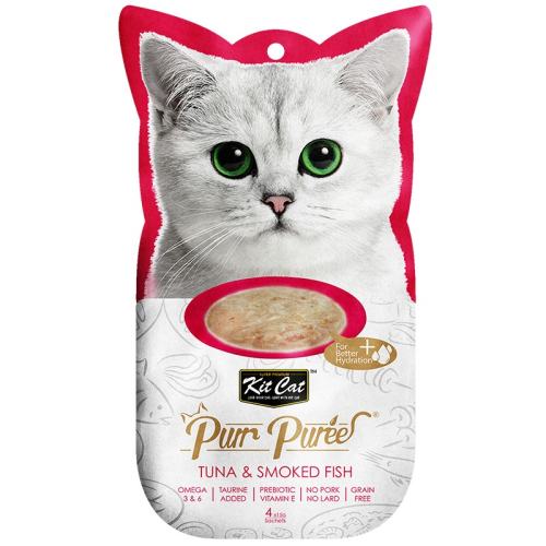 Kit Cat Purr Puree Tuna & Smoked Fish