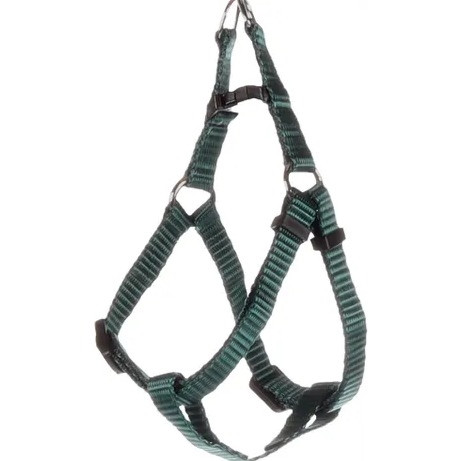 Dog Harness Step&Go Ziggi Dark green XS 20-35cm 20-35cm 10mm