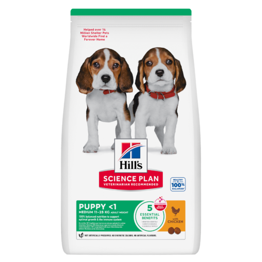Hill’s Science Plan Medium Puppy Food With Chicken (2.5kg)