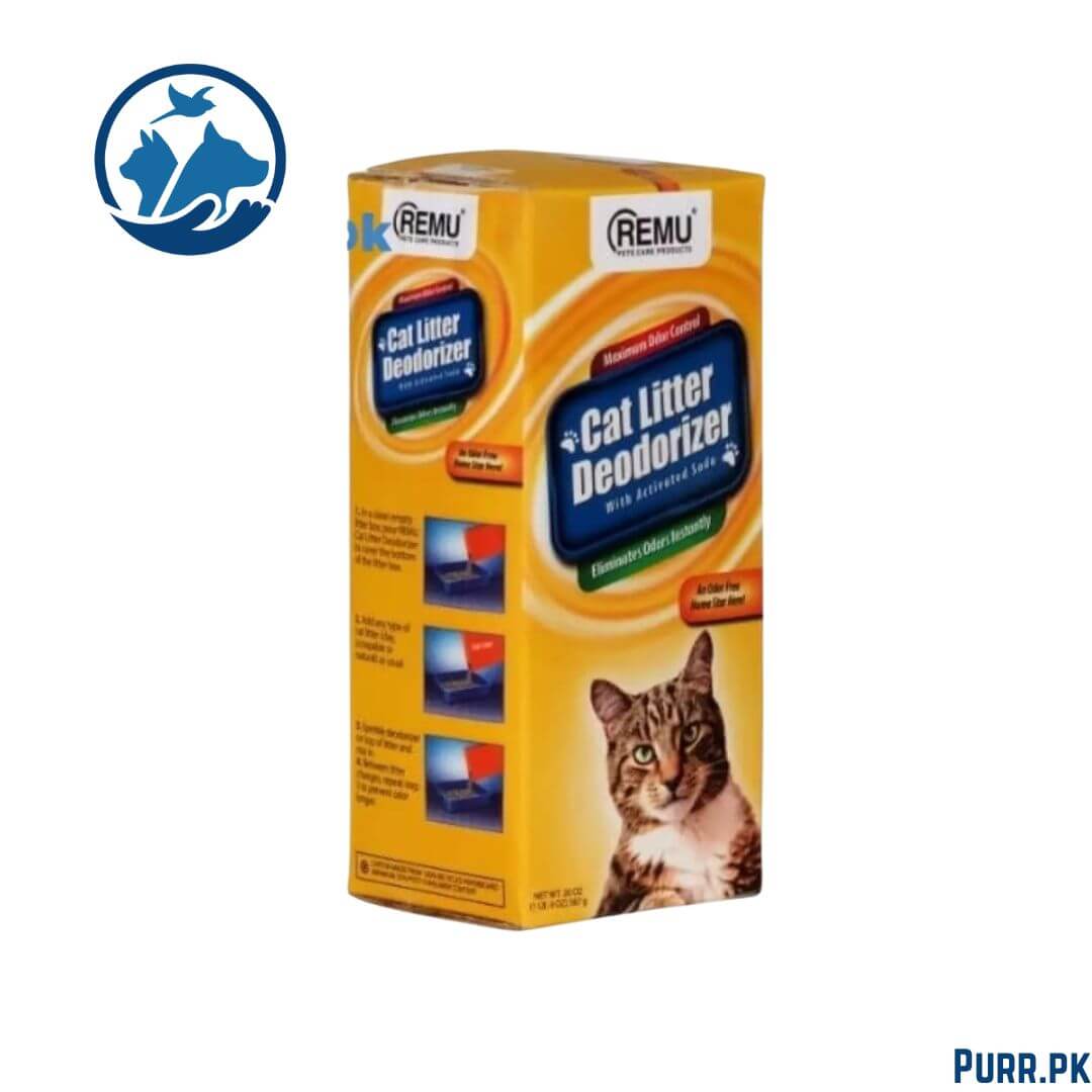 Remu Cat Litter Deodorizer with Activated Soda