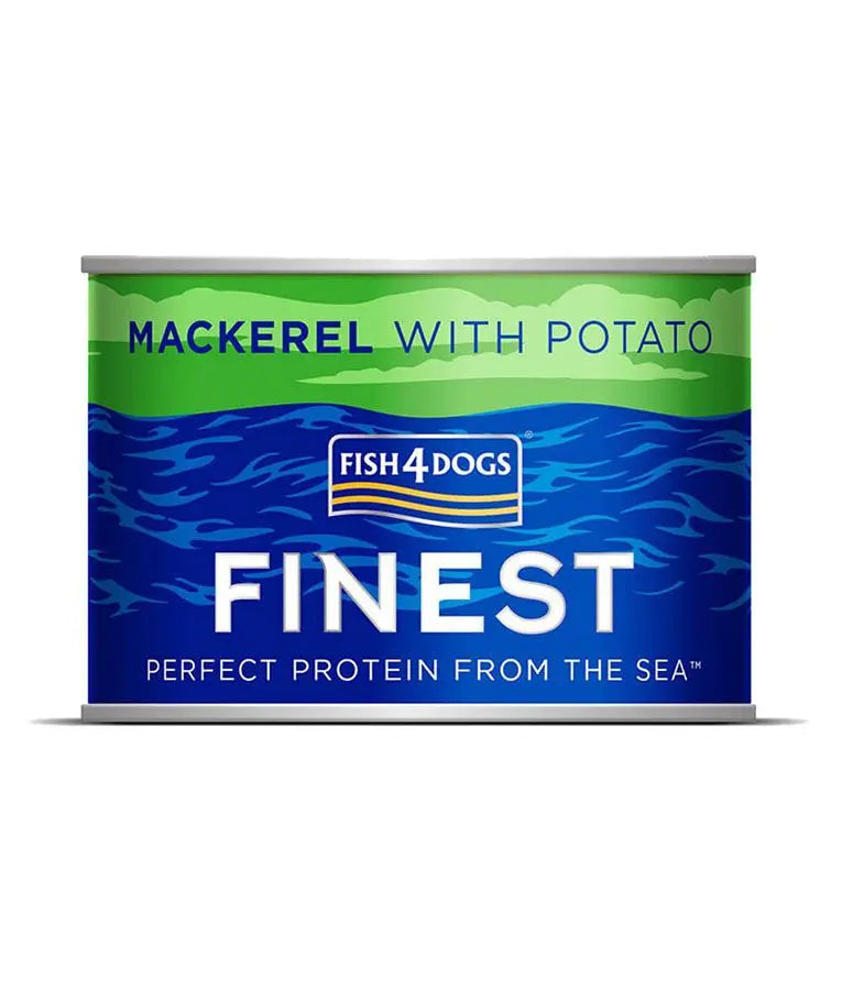 FISH4DOGS FINEST COMPLETE ADULT WET DOG FOOD 185G