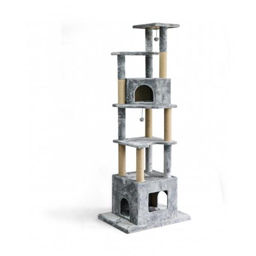 NP DESIGN CAT TREE GREY X-LARGE (77x59x205cm)