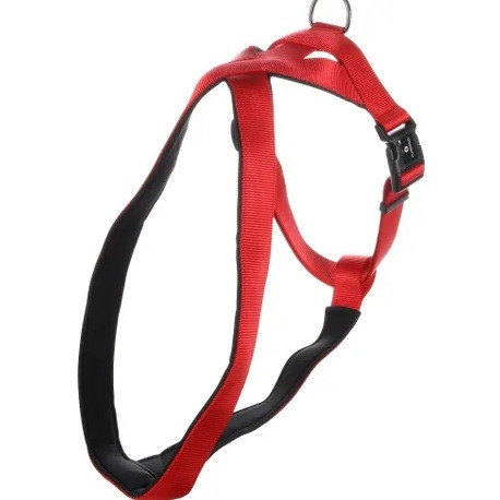 Dog Harness Cross Abbi Red XXL 69cm 74-100cm 32mm
