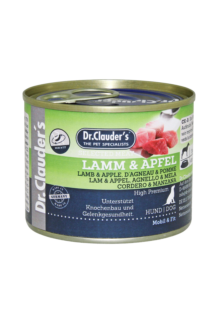 Dr.Clauder Dog Joint And Active Can Lamb & Apple