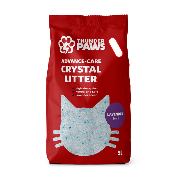 Thunder Paws Advance Care Crystal Cat Litter 5L