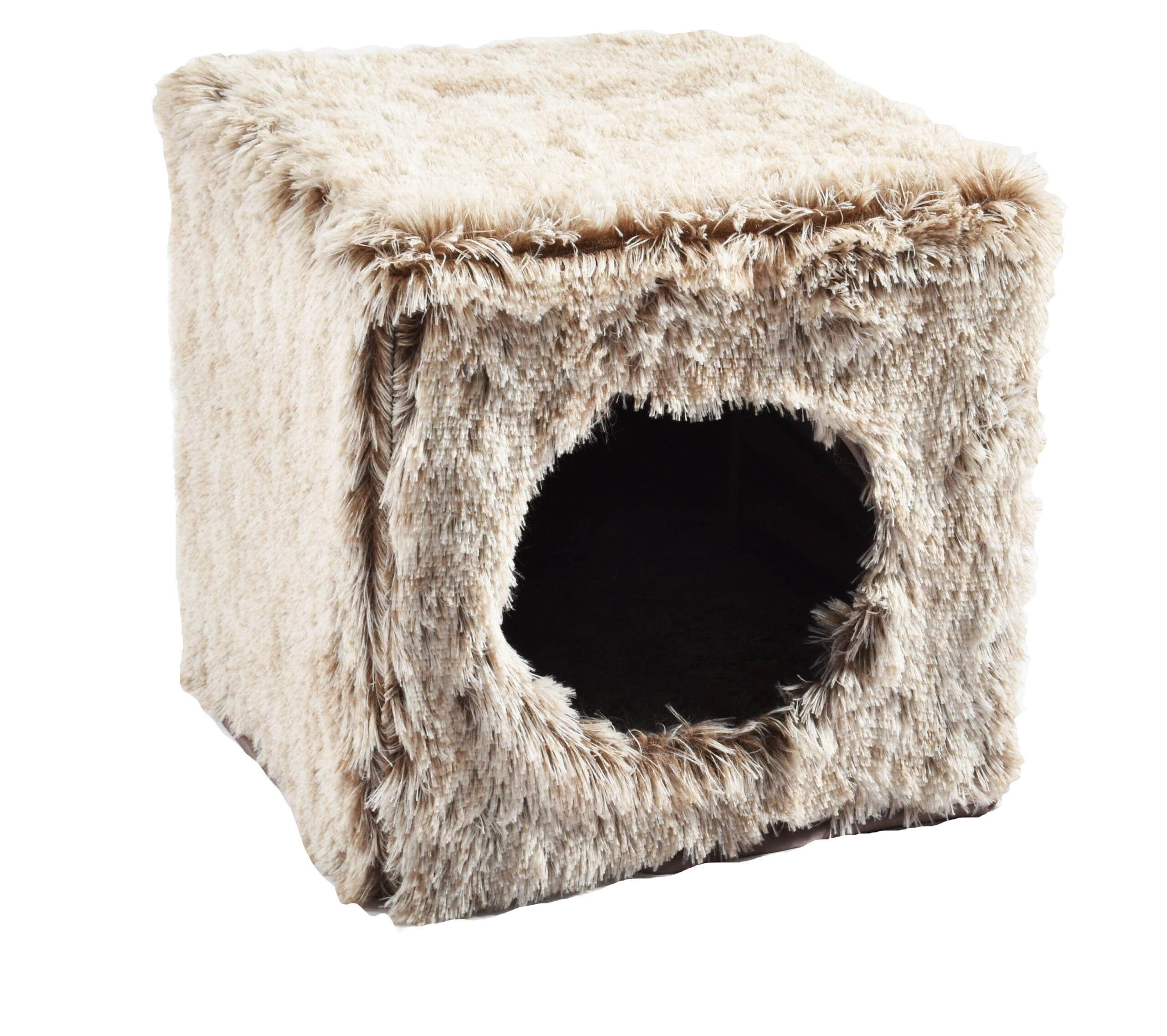 Cube Furry Cat Box
