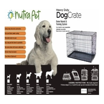 Nutrapet Double Door W Divider Extra Large 124*76*83.5 Cms