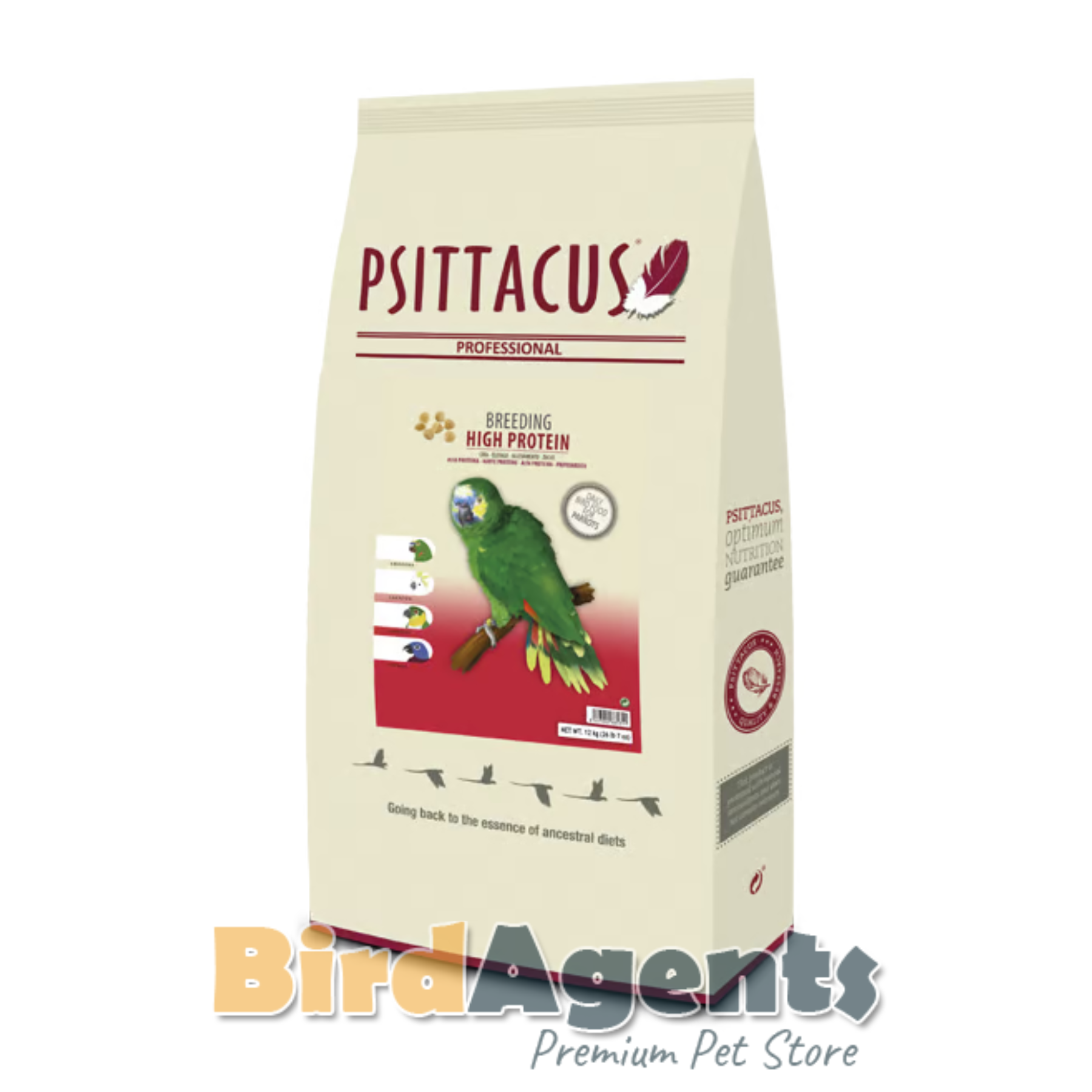 Psittacus Breeding High Protien Pellets - Provides Nutrient-Dense Diet