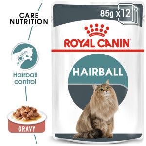 Feline Care Nutrition Hairball Care Gravy (Wet Food - Pouches) 12 x 85 g
